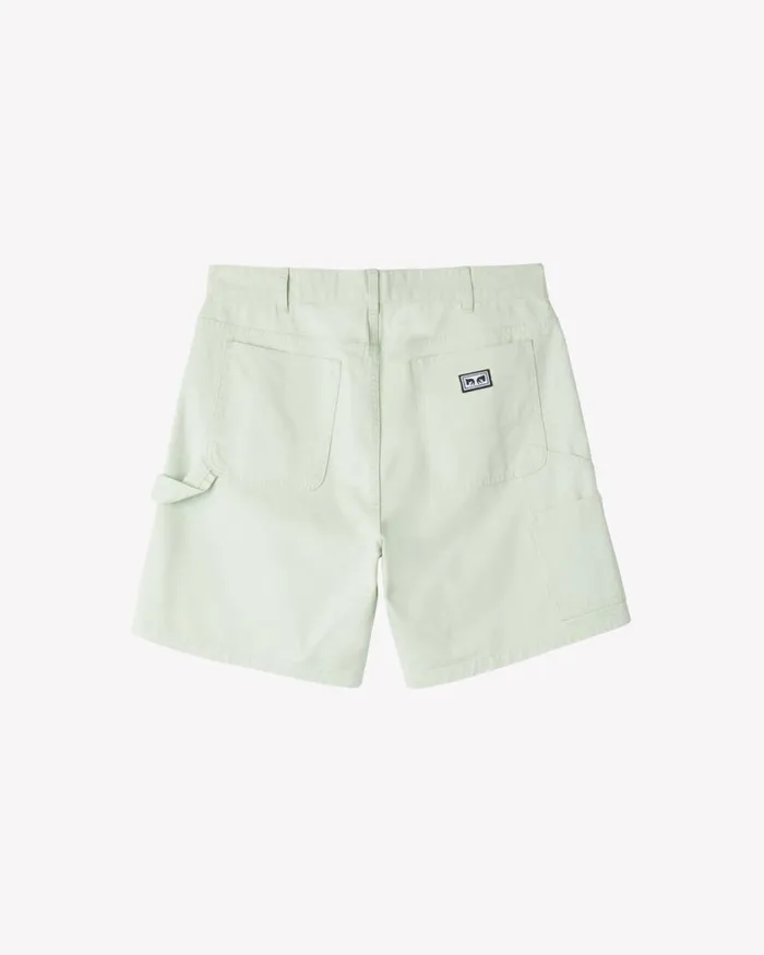 Men BIG TIMER CARPENTER SHORT Black OBEY Clothing BOTTOMS