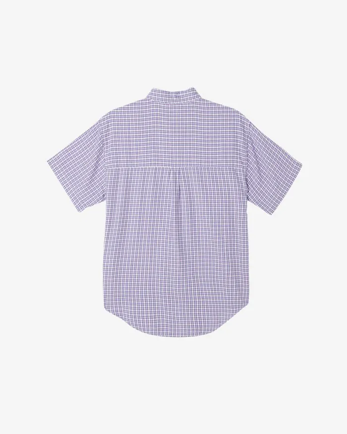 Men BIGWIG GALLO SS SHIRT Surf Blue Multi OBEY Clothing TOPS