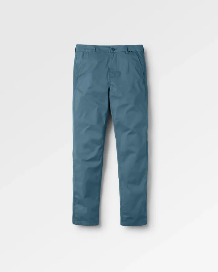 Men Bottoms Passenger 365 Light Organic Cotton Trouser Storm Grey Storm Grey