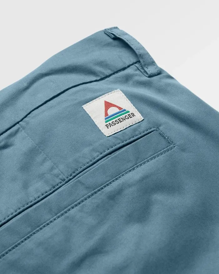 Men Bottoms Passenger 365 Light Organic Cotton Trouser Storm Grey Storm Grey