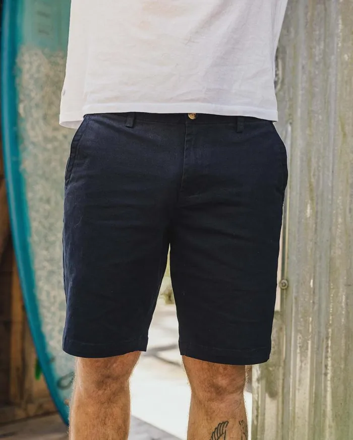 Men Bottoms Passenger 365 Organic Cotton Shorts Deep Navy Deep Navy
