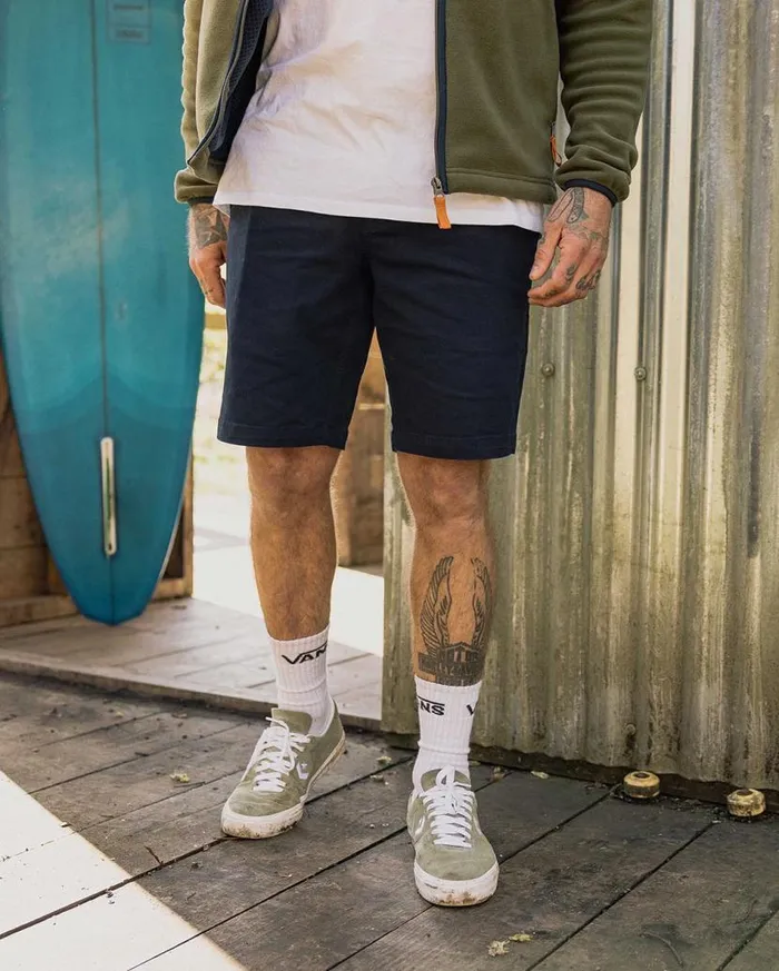 Men Bottoms Passenger 365 Organic Cotton Shorts Deep Navy Deep Navy