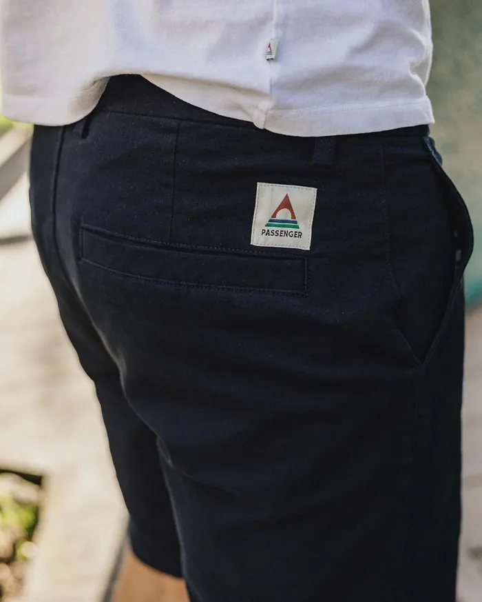Men Bottoms Passenger 365 Organic Cotton Shorts Deep Navy Deep Navy