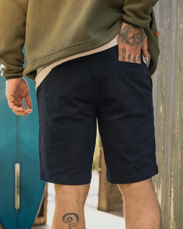 Men Bottoms Passenger 365 Organic Cotton Shorts Deep Navy Deep Navy