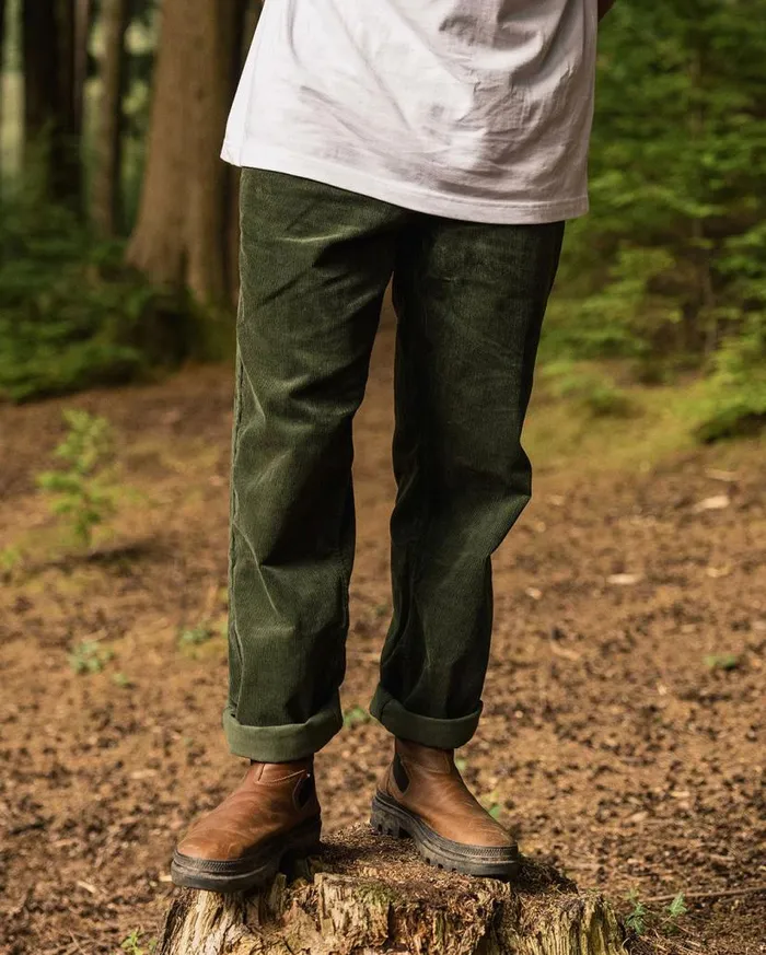 Men Bottoms Passenger Adventurer Cord Trouser Fir Tree Fir Tree