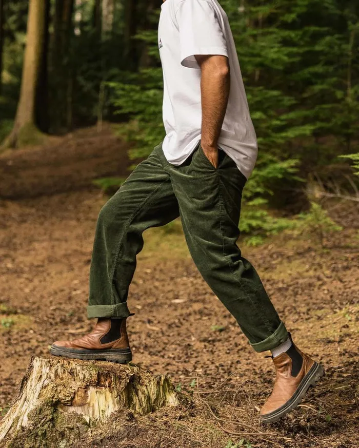 Men Bottoms Passenger Adventurer Cord Trouser Fir Tree Fir Tree