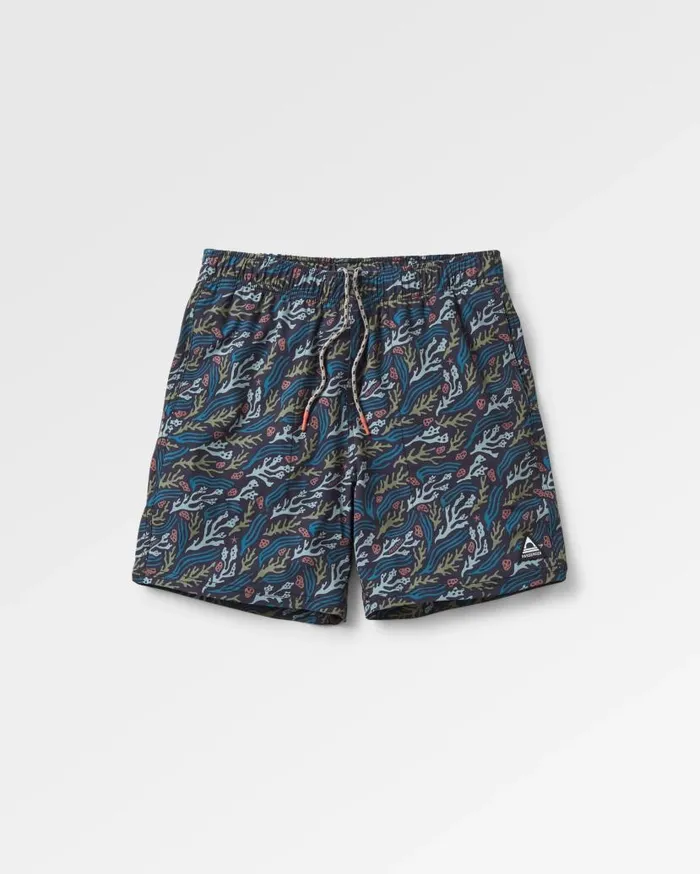 Men Bottoms Passenger Porto Recycled All Purpose Swim Short Ocean Current Black Ocean Current Black
