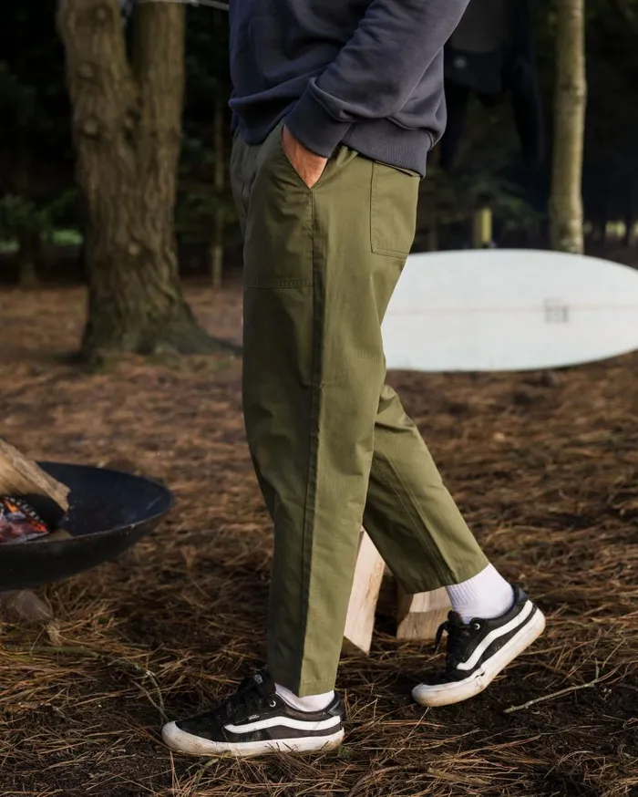 Men Bottoms Passenger Timeless Crop Trouser Khaki Khaki