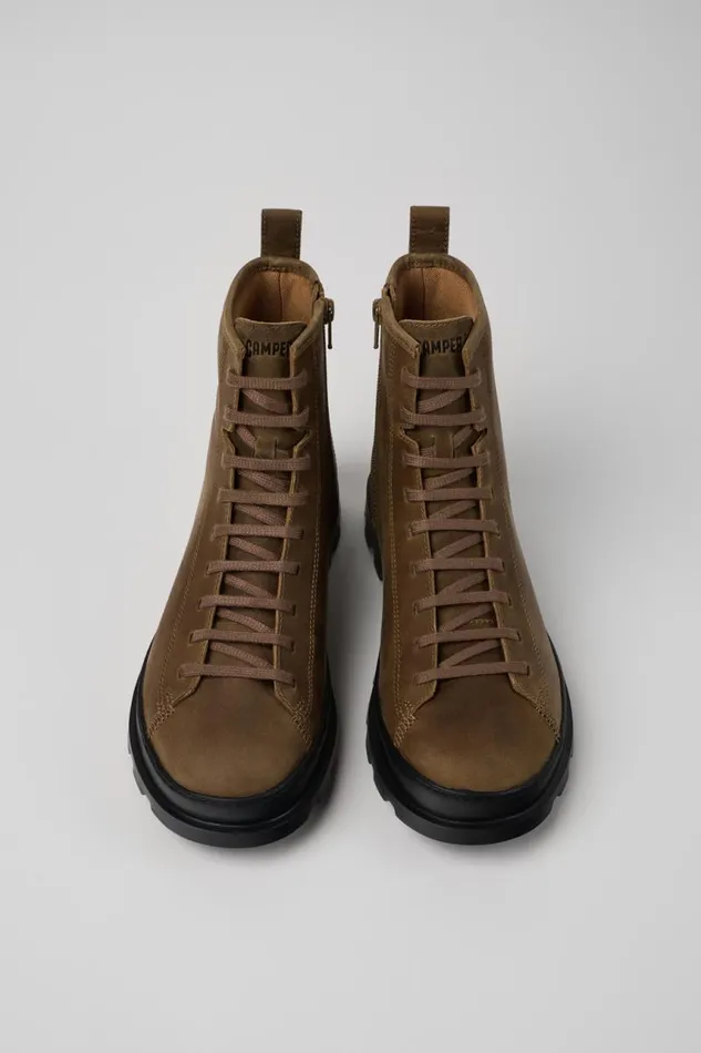 Men Camper Ankle Boots Brutus Medium Lace Boot Men Camper Ankle Boots Brutus Medium Lace Boot