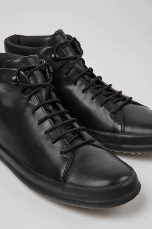 Men Camper Ankle Boots Chasis Black Ankle Boot