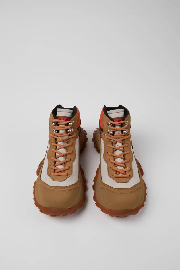 Men Camper Ankle Boots Karst Trek GORETEX Brown And Gray Ankle Boots Men Camper Ankle Boots Karst Trek GORETEX Brown And Gray Ankle Boots