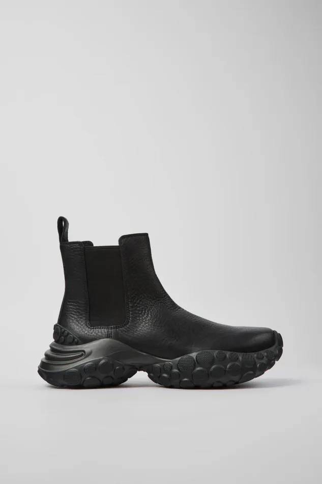 Men Camper Ankle Boots Pelotas Mars Black Responsibly Raised Leather Ankle Boots Men Camper Ankle Boots Pelotas Mars Black Responsibly Raised Leather Ankle Boots