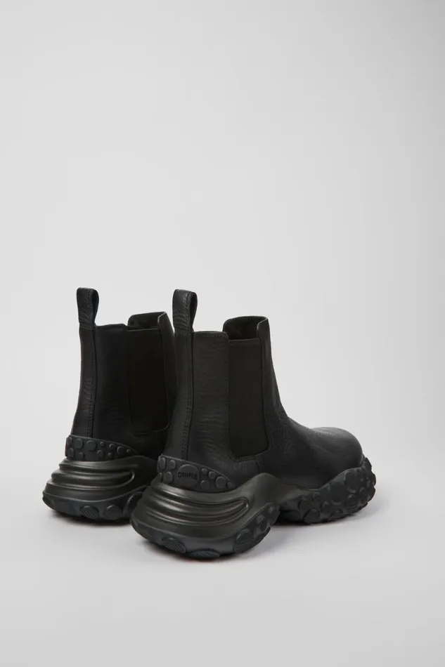 Men Camper Ankle Boots Pelotas Mars Black Responsibly Raised Leather Ankle Boots Men Camper Ankle Boots Pelotas Mars Black Responsibly Raised Leather Ankle Boots