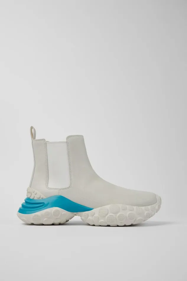 Men Camper Ankle Boots Pelotas Mars White Responsibly Raised Leather Ankle Boots Men Camper Ankle Boots Pelotas Mars White Responsibly Raised Leather Ankle Boots