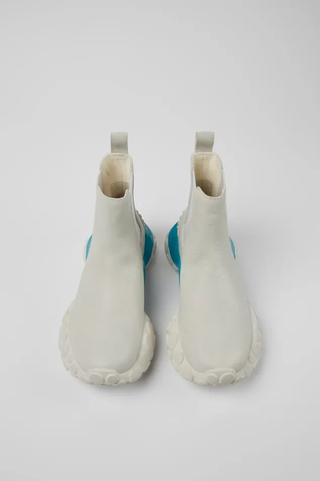 Men Camper Ankle Boots Pelotas Mars White Responsibly Raised Leather Ankle Boots Men Camper Ankle Boots Pelotas Mars White Responsibly Raised Leather Ankle Boots