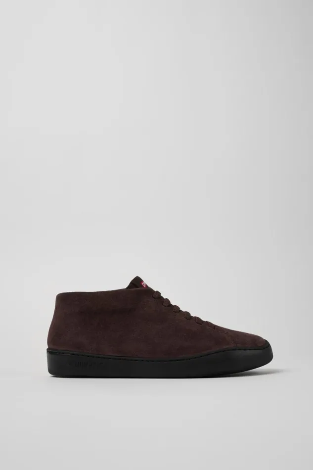 Men Camper Ankle Boots Peu Touring Brown Nubuck Sneakers Men Camper Ankle Boots Peu Touring Brown Nubuck Sneakers