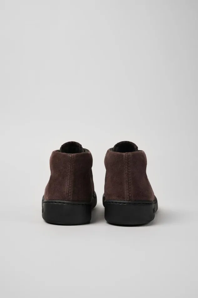 Men Camper Ankle Boots Peu Touring Brown Nubuck Sneakers Men Camper Ankle Boots Peu Touring Brown Nubuck Sneakers
