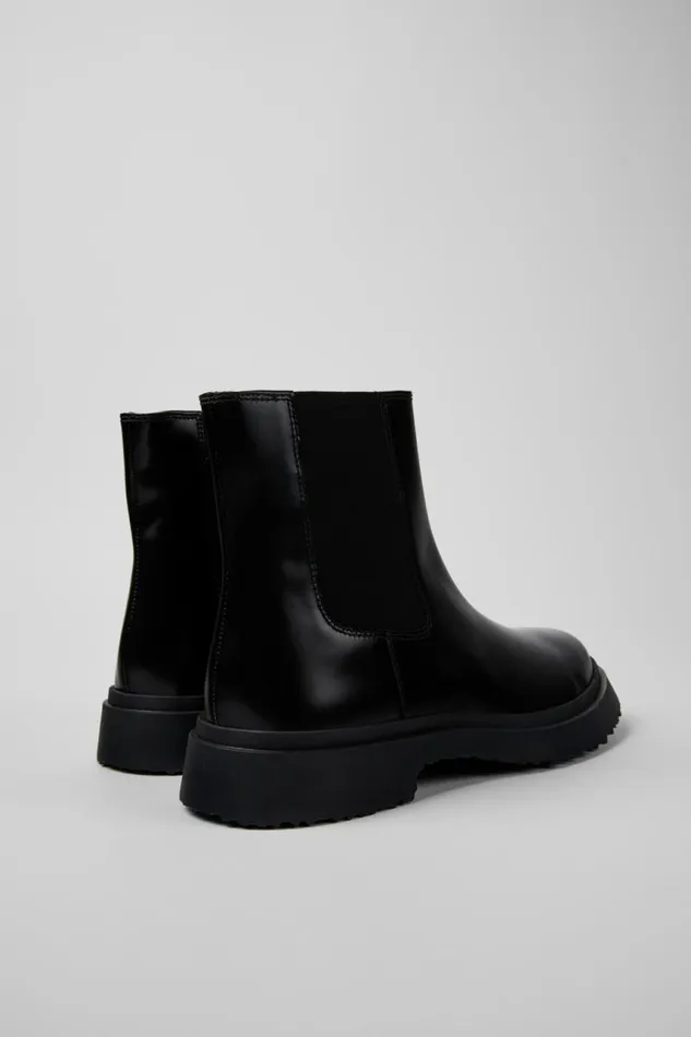 Men Camper Ankle Boots Walden Black Leather Ankle Boots Men Camper Ankle Boots Walden Black Leather Ankle Boots