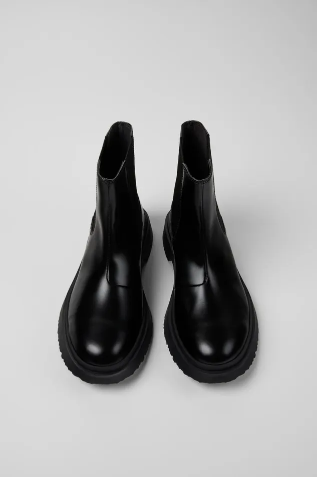 Men Camper Ankle Boots Walden Black Leather Ankle Boots Men Camper Ankle Boots Walden Black Leather Ankle Boots