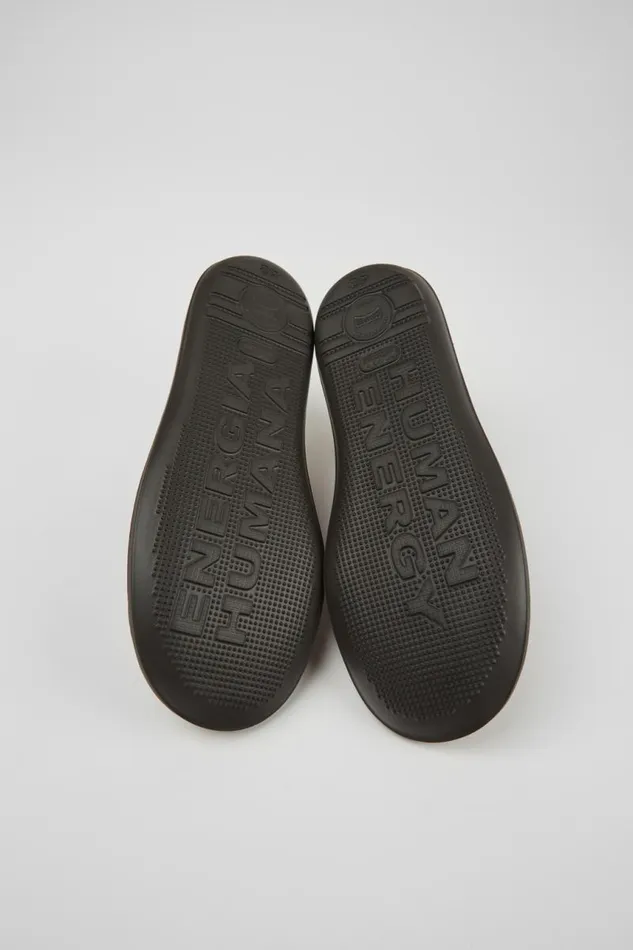 Men Camper Casual Shoes Beetle Brown Leather Shoes Men Camper Casual Shoes Beetle Brown Leather Shoes