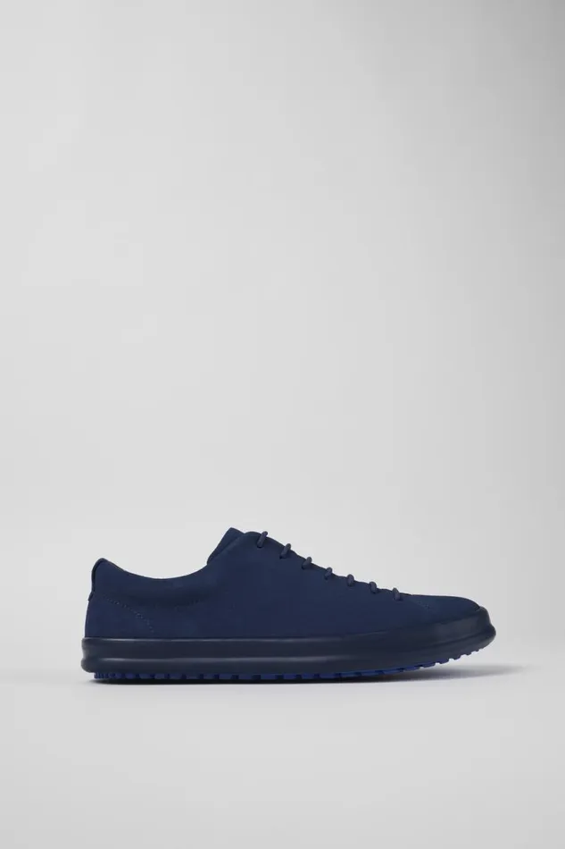 Men Camper Casual Shoes Chasis Blue Nubuck Basket Men Camper Casual Shoes Chasis Blue Nubuck Basket