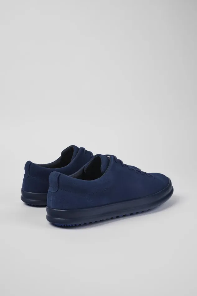 Men Camper Casual Shoes Chasis Blue Nubuck Basket Men Camper Casual Shoes Chasis Blue Nubuck Basket