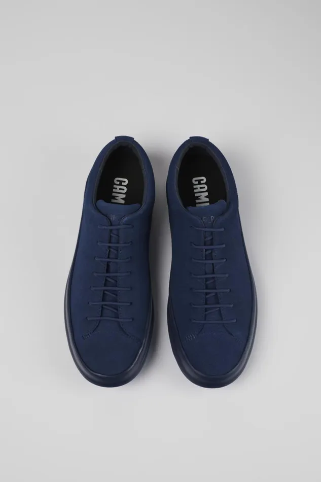Men Camper Casual Shoes Chasis Blue Nubuck Basket Men Camper Casual Shoes Chasis Blue Nubuck Basket
