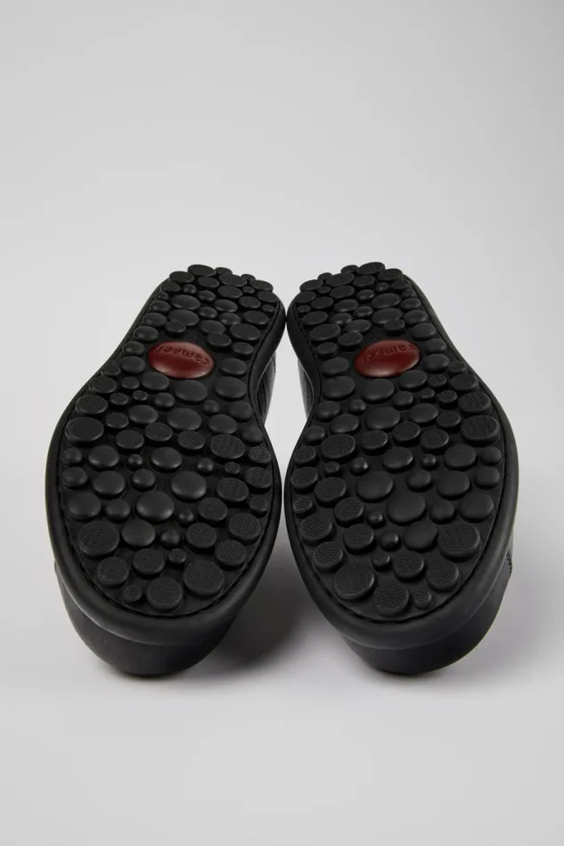 Men Camper Casual Shoes Pelotas Black Leather Shoes Men Camper Casual Shoes Pelotas Black Leather Shoes