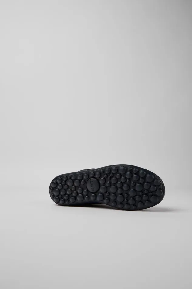 Men Camper Casual Shoes Pelotas XLite Navy Blue Textile And Nubuck Shoes Men Camper Casual Shoes Pelotas XLite Navy Blue Textile And Nubuck Shoes