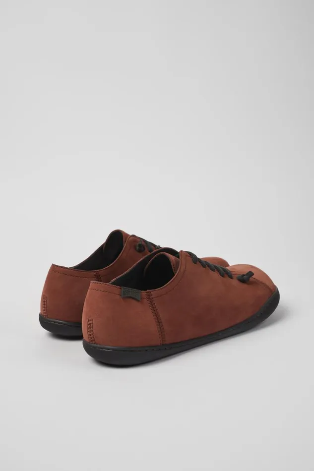 Men Camper Casual Shoes Peu Burgundy Nubuck Shoes Men Camper Casual Shoes Peu Burgundy Nubuck Shoes