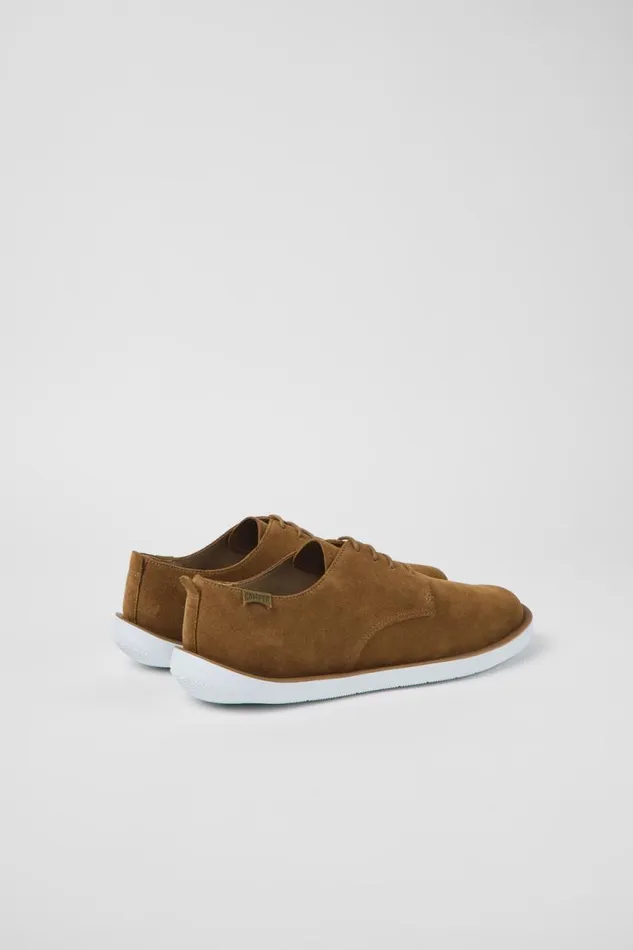 Men Camper Casual Shoes Wagon Brown Nubuck Shoes Men Camper Casual Shoes Wagon Brown Nubuck Shoes