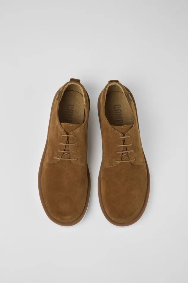 Men Camper Casual Shoes Wagon Brown Nubuck Shoes Men Camper Casual Shoes Wagon Brown Nubuck Shoes