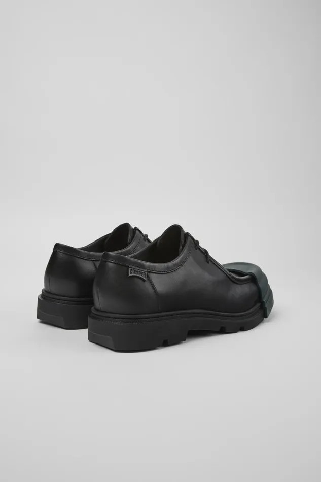Men Camper Formal Shoes Junction Black Leather Shoes Men Camper Formal Shoes Junction Black Leather Shoes