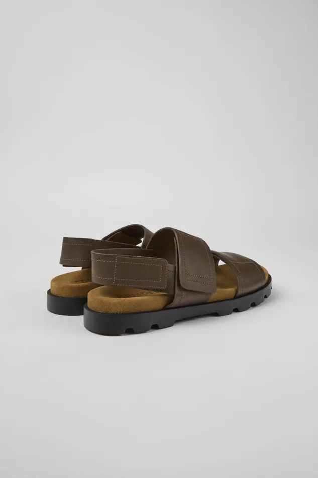 Men Camper Sandals Brutus Sandal Brown Leather Sandals Men Camper Sandals Brutus Sandal Brown Leather Sandals