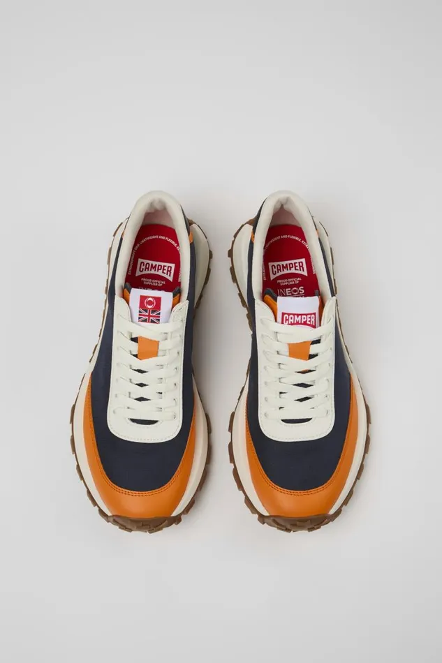 Men Camper Sneakers Camper X INEOS Britannia Multicolored TextileLeather Sneakers Men Camper Sneakers Camper X INEOS Britannia Multicolored TextileLeather Sneakers