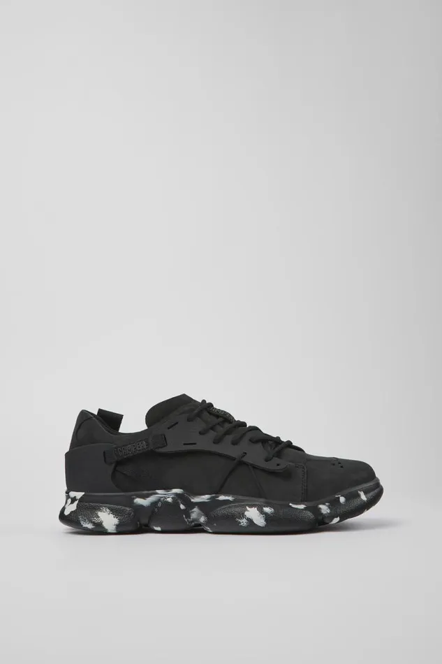Men Camper Sneakers Karst Black NubuckTextile Sneaker Men Camper Sneakers Karst Black NubuckTextile Sneaker