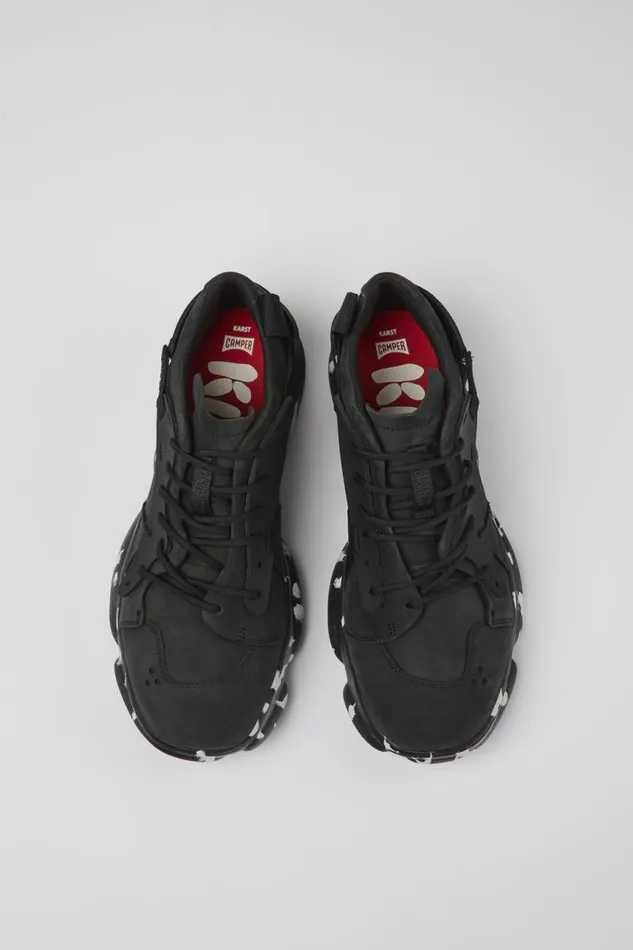 Men Camper Sneakers Karst Black NubuckTextile Sneaker Men Camper Sneakers Karst Black NubuckTextile Sneaker