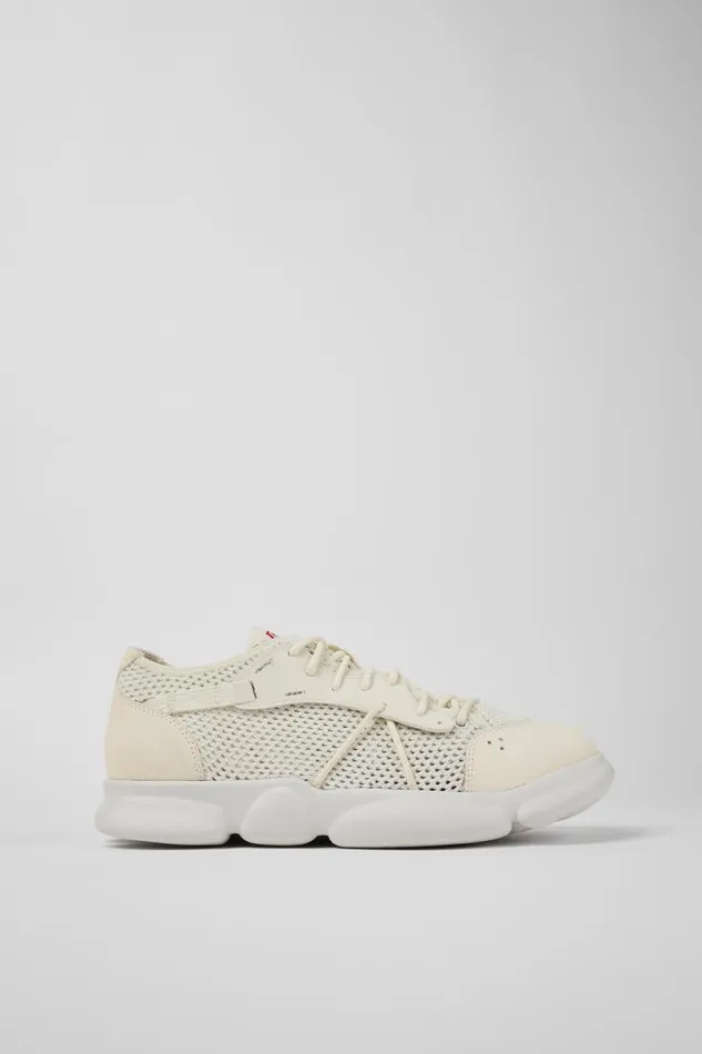 Men Camper Sneakers Karst White Textile Sneaker Men Camper Sneakers Karst White Textile Sneaker