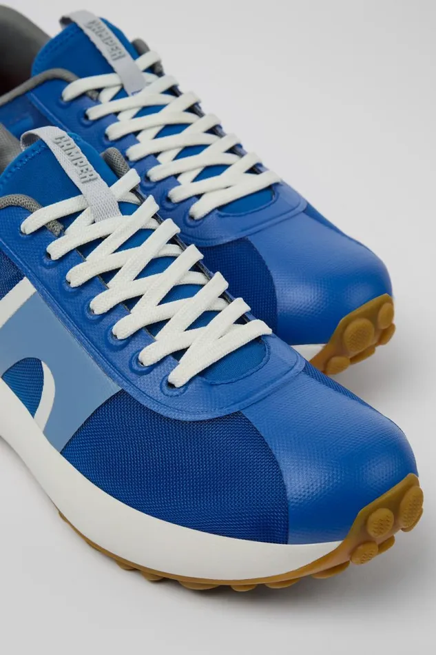 Men Camper Sneakers Pelotas Athens Blue Textile Sneaker