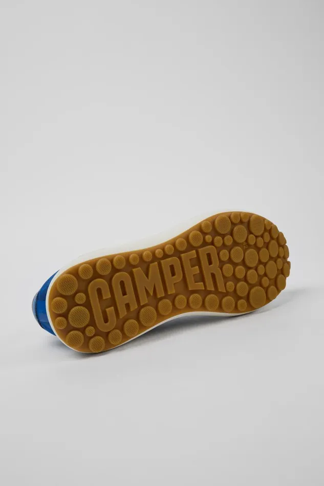 Men Camper Sneakers Pelotas Athens Blue Textile Sneaker Men Camper Sneakers Pelotas Athens Blue Textile Sneaker
