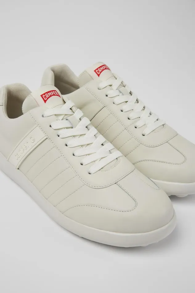 Men Camper Sneakers Pelotas XLite White Leather Sneakers