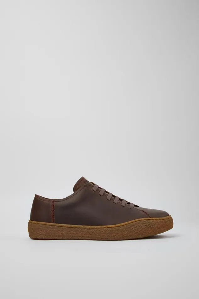 Men Camper Sneakers Peu Terreno Brown Nubuck Shoes Men Camper Sneakers Peu Terreno Brown Nubuck Shoes