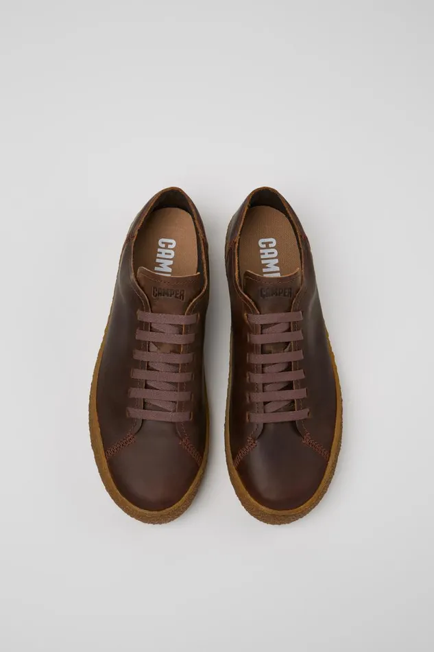 Men Camper Sneakers Peu Terreno Brown Nubuck Shoes Men Camper Sneakers Peu Terreno Brown Nubuck Shoes