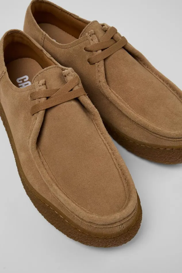 Men Camper Sneakers Peu Terreno Brown Nubuck Shoes Men Camper Sneakers Peu Terreno Brown Nubuck Shoes