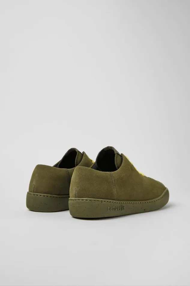 Men Camper Sneakers Peu Touring Green Nubuck Sneakers Men Camper Sneakers Peu Touring Green Nubuck Sneakers