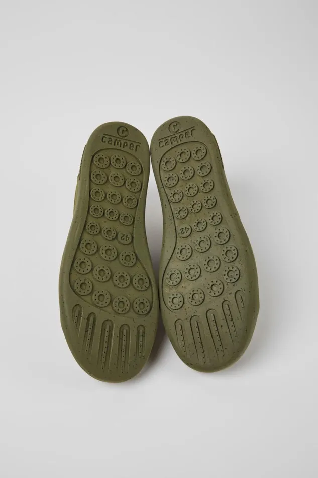Men Camper Sneakers Peu Touring Green Nubuck Sneakers Men Camper Sneakers Peu Touring Green Nubuck Sneakers