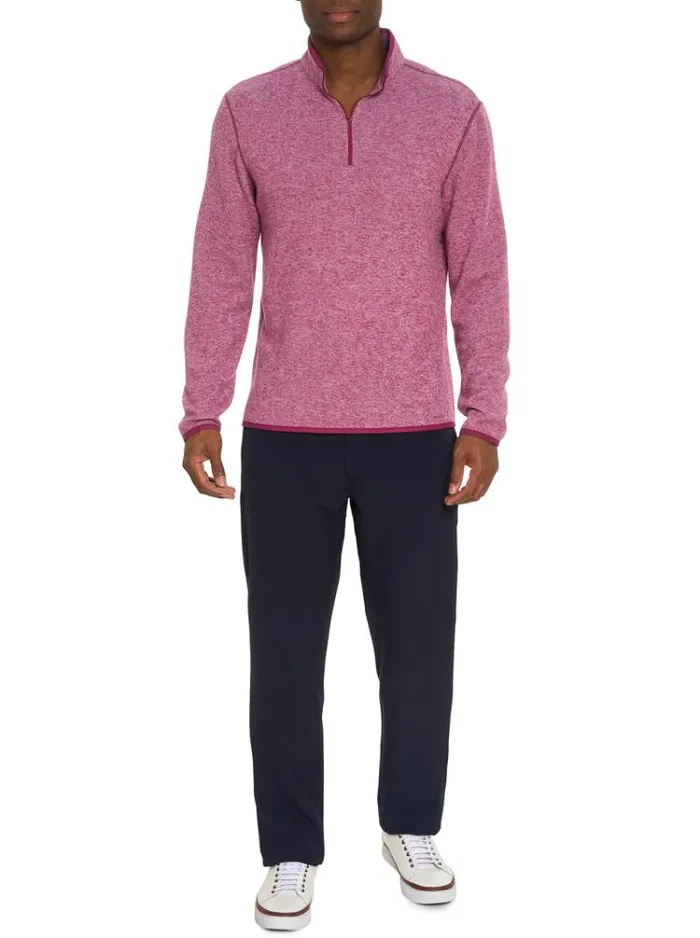 Men CARISO LONG SLEEVE KNIT Grey Robert Graham Sweaters and Knits