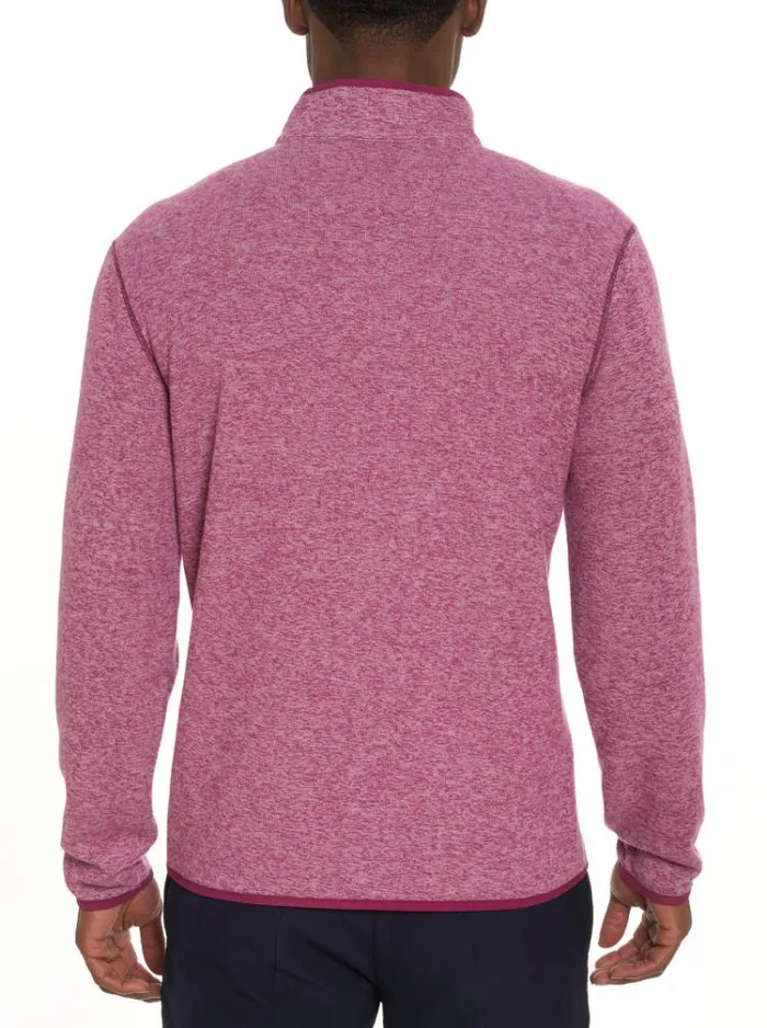 Men CARISO LONG SLEEVE KNIT Grey Robert Graham Sweaters and Knits