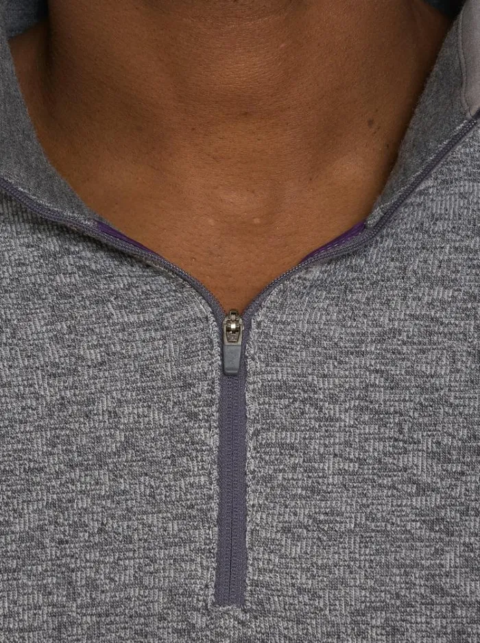 Men CARISO LONG SLEEVE KNIT Grey Robert Graham Sweaters and Knits
