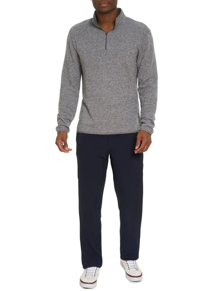 Men CARISO LONG SLEEVE KNIT Grey Robert Graham Sweaters and Knits